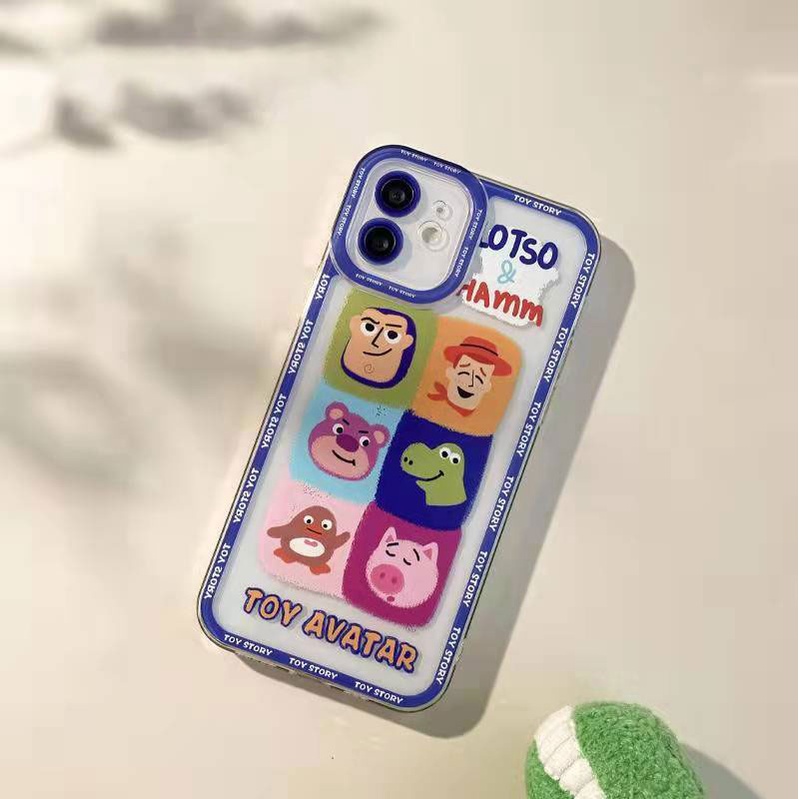 Soft case Silikon Transparan 13pro 13prm Motif Kartun Untuk iphone 11 12pro MAX 7p 8p XS MAX Xr 11 MAX 7se-se20207se-se