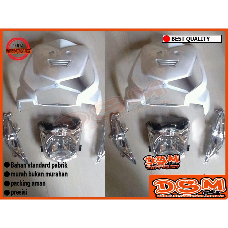 TAMENG HONDA BEAT KARBU PLUS LAMPU / TAMENG DEPAN BEAT KARBU / TAMENG DEAPN HONDA BEAT / HONDA BEAT