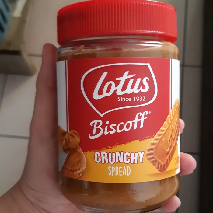 

lotus biscoff crunchy spread 380 gram