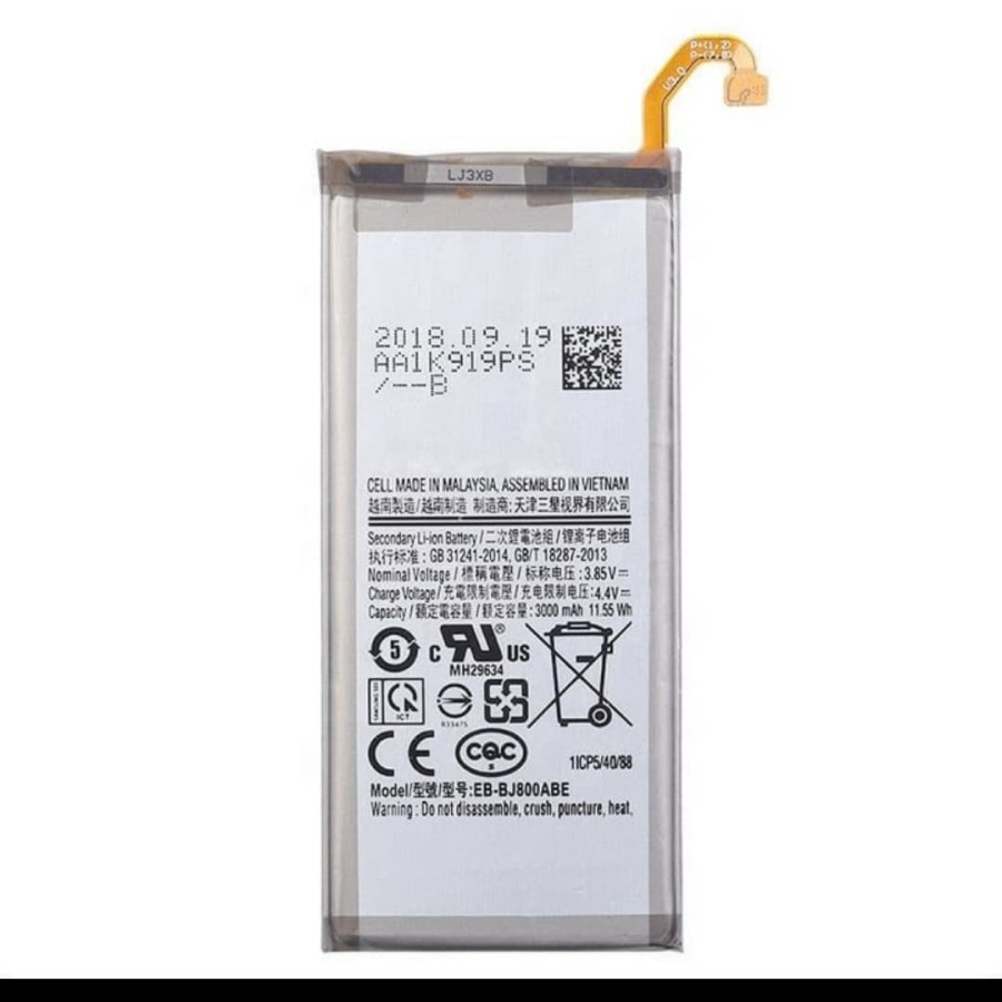 Batre Samsung A6 2018 Original battery ori samsung a6 2018
