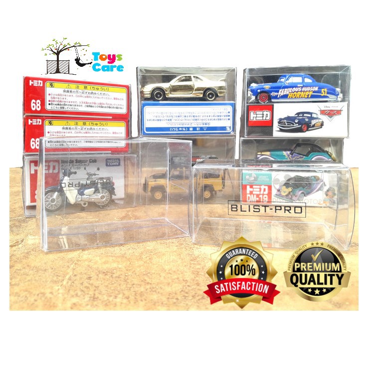 BOX KOTAK MIKA TOMICA REGULER KECIL DOUBLE HOTWHEELS LOOSE BLISTPRO - PROMO FLASH SALE⚡⚡⚡