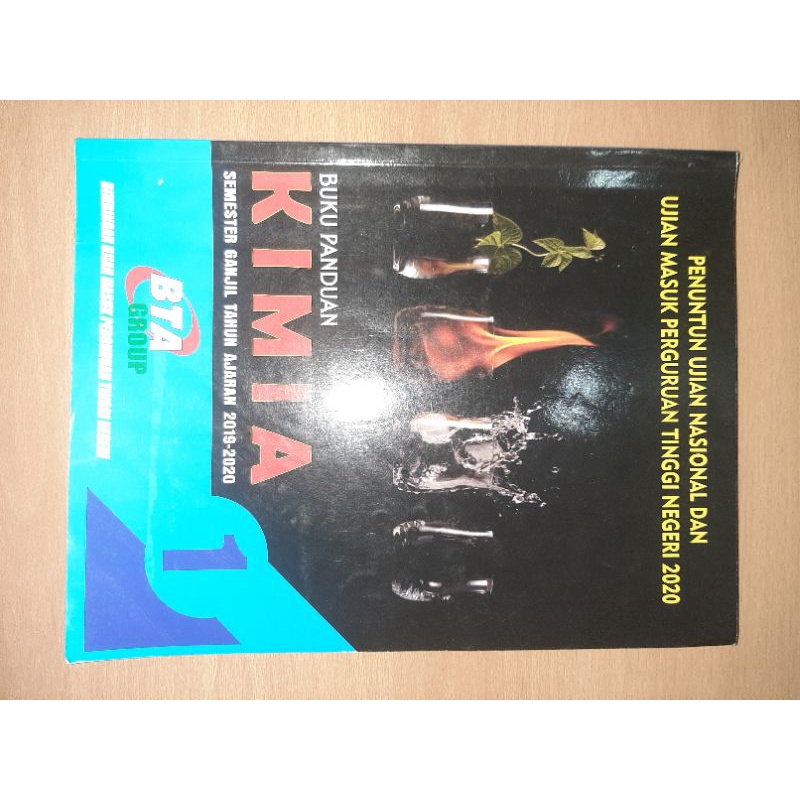 Buku BTA Kimia Persiapan UTBK bekas (kondisi 80%)