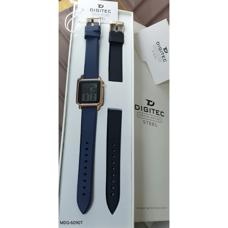 DIGITEC DG 6090 / DG-6090 / DG6090 SPECIAL EDITION STELL Watch Jam Tangan