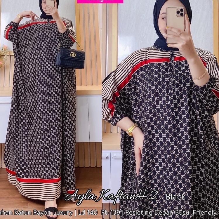 Terbaik.. kaftan gucci dior kaftan jumbo motif terbaru