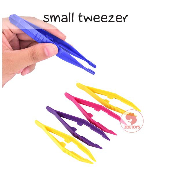 Zoetoys Small Tweezer | Tongs | Fine Motor Tool | Capitan Pompom | Mainan anak | Edutoys