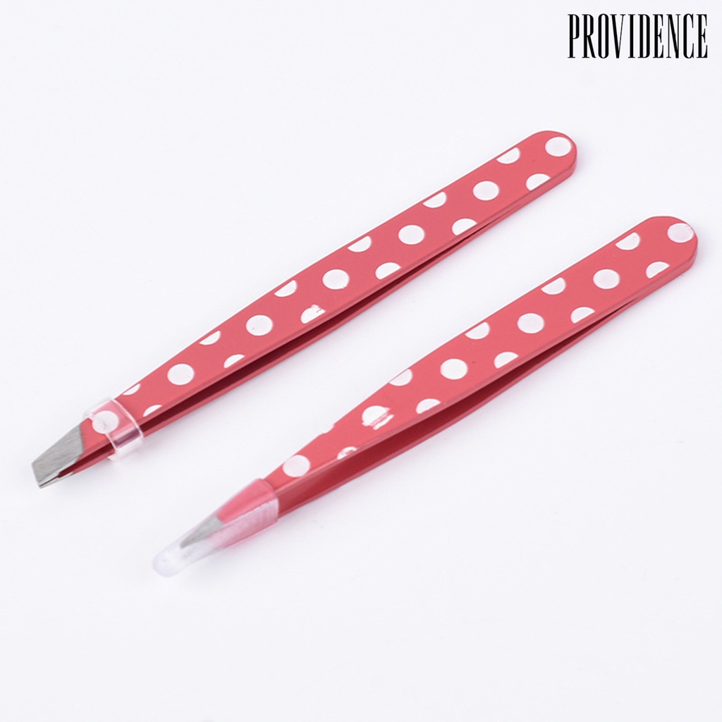 2pcs / Set Pinset Cukur Alis Bahan Stainless Steel Anti Slip Tahan Karat Untuk Wanita