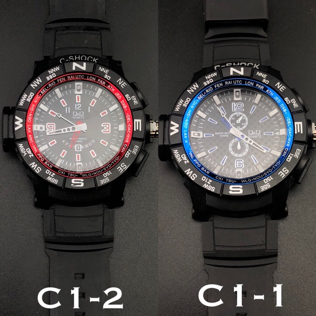 ［Ready Stock］Jam tangan sport jarum Anti AIR C-SHOCK  S1063