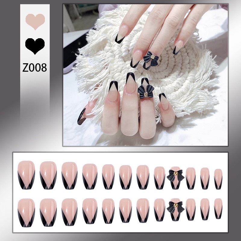 Kuku Palsu 【B60，lem cair】Nikah Wedding False Nailart Pengantin Tangan