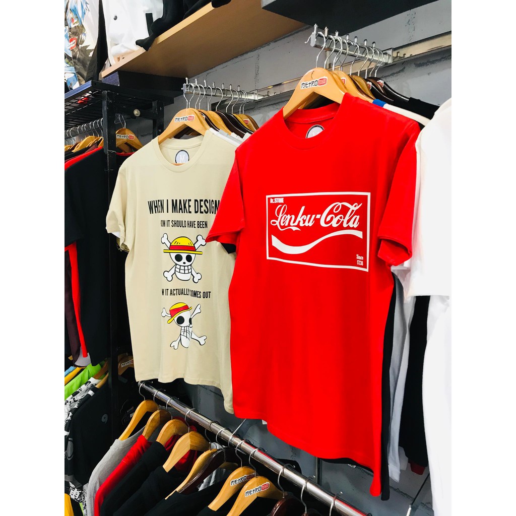 Kaos Dr Stone Senku Cola Red Premium Unisex Tshirt Anime Manga Wibu Otaku