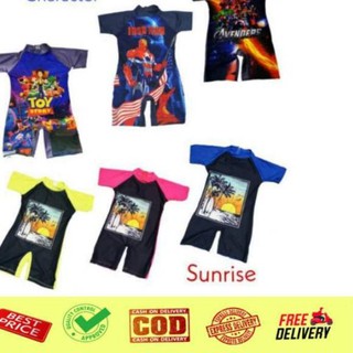  TERMURAH Baju  renang  diving anak  cowok laki laki TK SD 