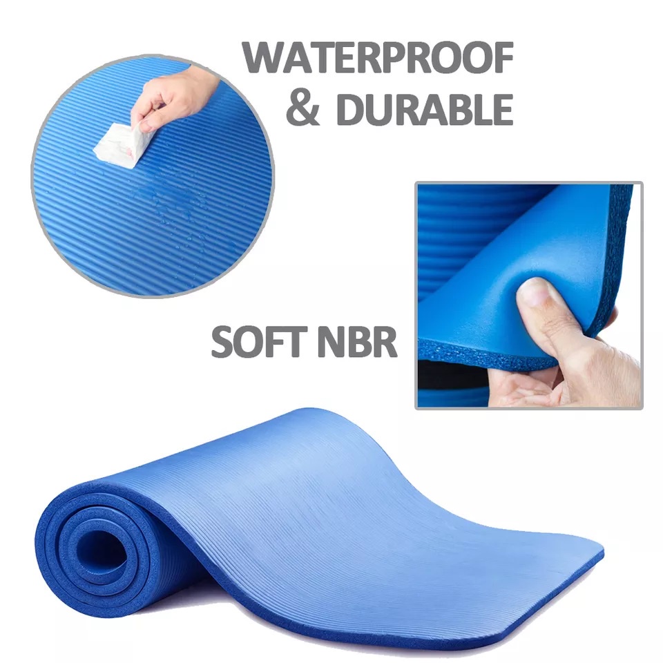 VIDICI !!! Matras Friendly Yoga Mat Anti Slip NBR  TERLENGKAP !! /  MATRAS YOGA / MATRAS YOGA MAT !!