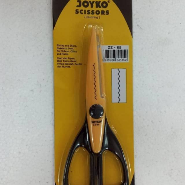 

Gunting kertas joyko zz-65 zikzak