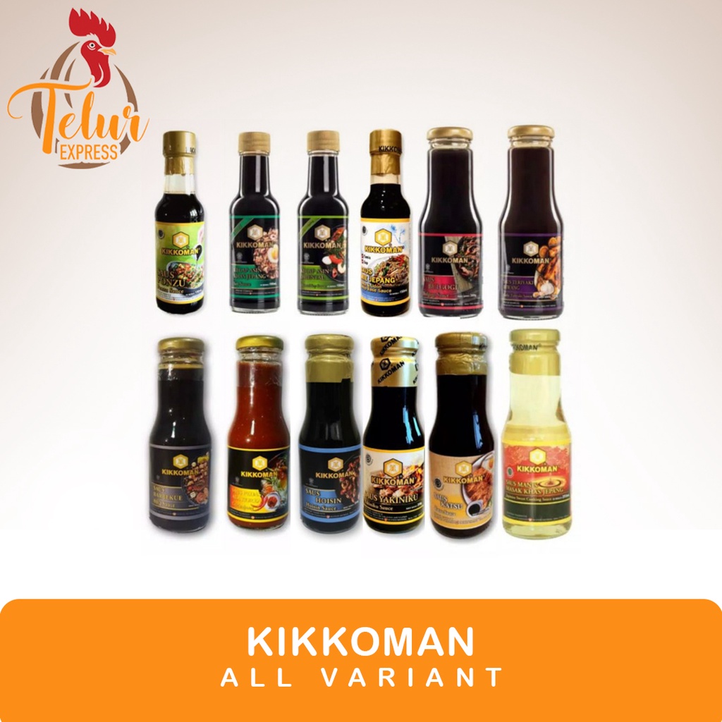 

KIKKOMAN KECAP ASIN SAUS BBQ BLACKPEPPER TERIYAKI BULGOGI FISH SAUCE GARLIC TERIYAKI GOCHUJANG HOISIN KATSU MIRIN HALAL PONZU SHABU SHABU SOY OYSTER TAKOYAKI YAKINIKU KECAP IKAN SAUS TIRAM