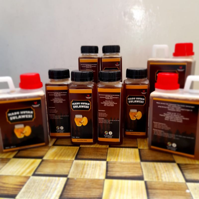 

Madu Hutan Sulawesi 100% Asli Binaan Koperasi GSM KPH Jeneberang 1 SulSel