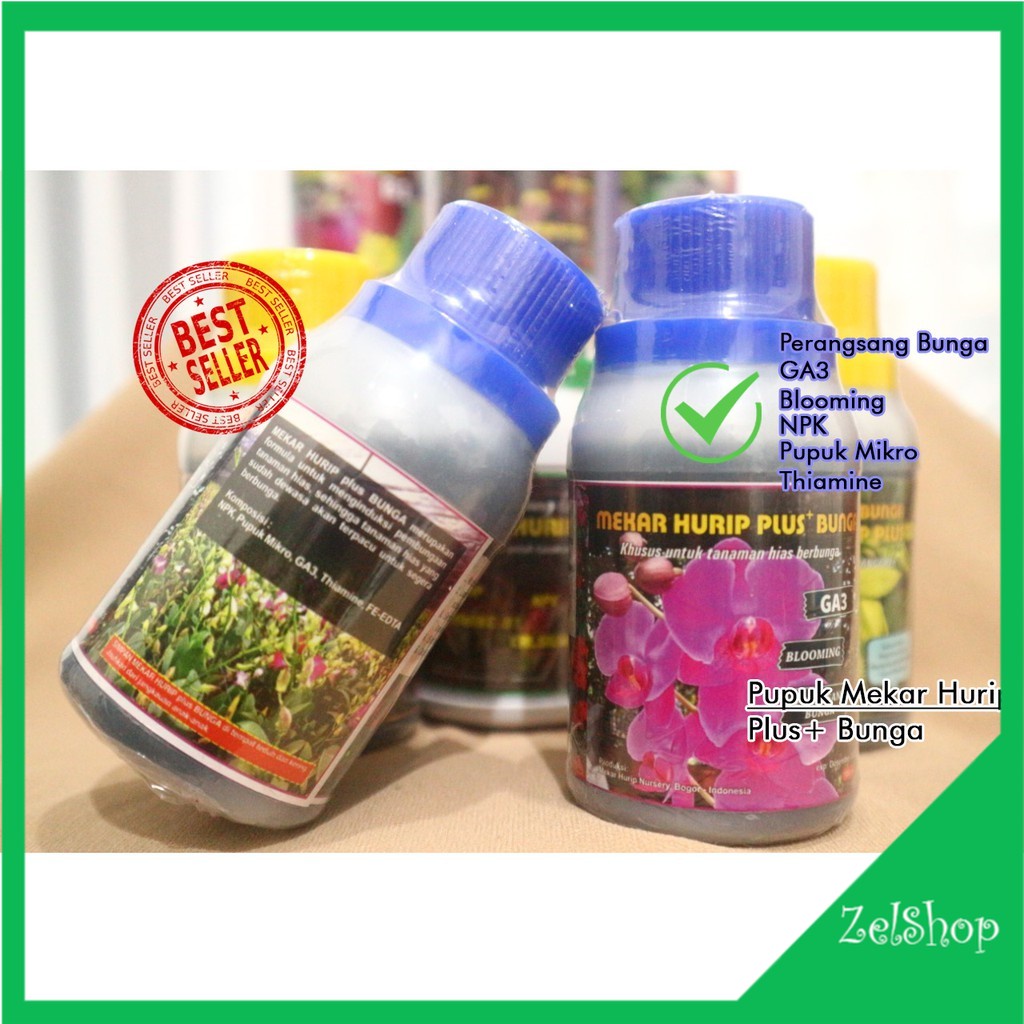 Perangsang Bunga Plus Tanaman Hias Mekar Hurip