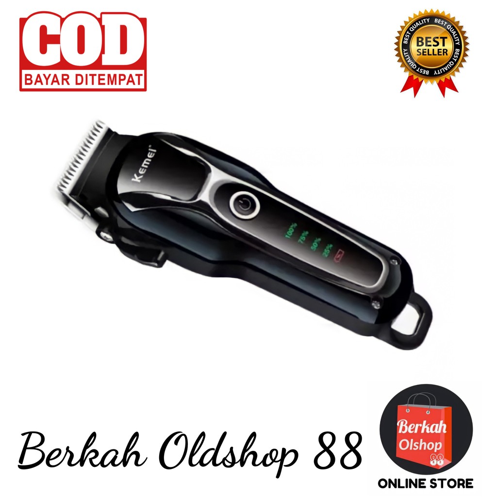 Berkah Oldshop 88 - Alat Cukur Hewan peliharan Pet Clipper Kemei KM-1991 Rechargeable