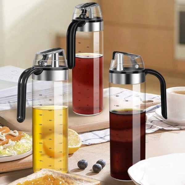 Unik Botol Minyak Olive Oil Botol Minyak Kecap Stainlees Steel Bottle 550ml Limited