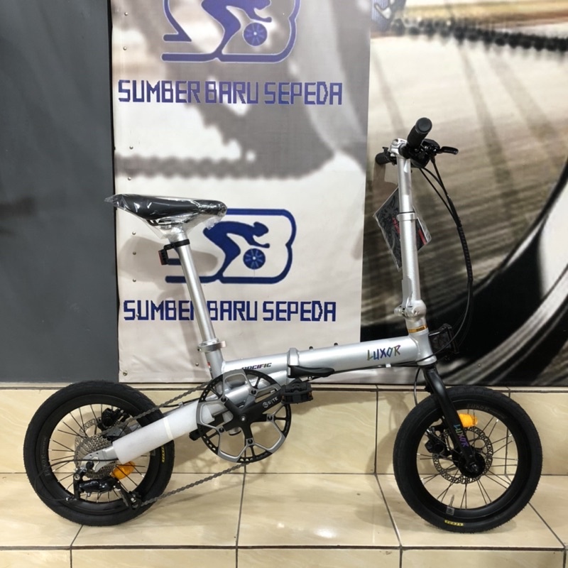 SEPEDA LIPAT PACIFIC LUXOR 16 INCH 9 SPEED FREE HOLDER