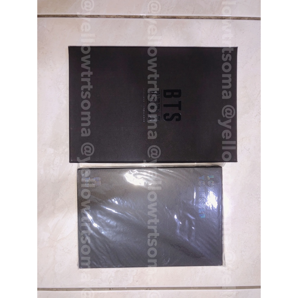 BTS World Album Limited Edition - Full set without PCs & name tag + Love yourself Tear Album Full se