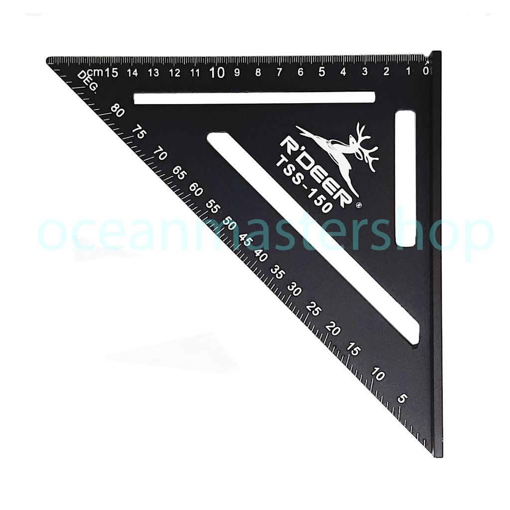 

Penggaris Segi Tiga R'Deer TSS-150, 150mm