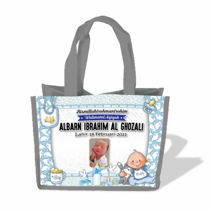 

Tas Goodie Bag Tas Souvenir Gambar Custom Untuk Aqiqah Harga Murah