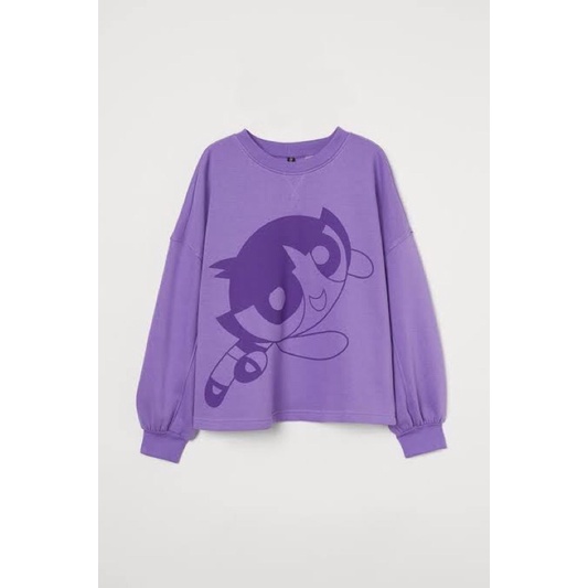 Crewneck h&m hnm powerpuff girls buttercup
