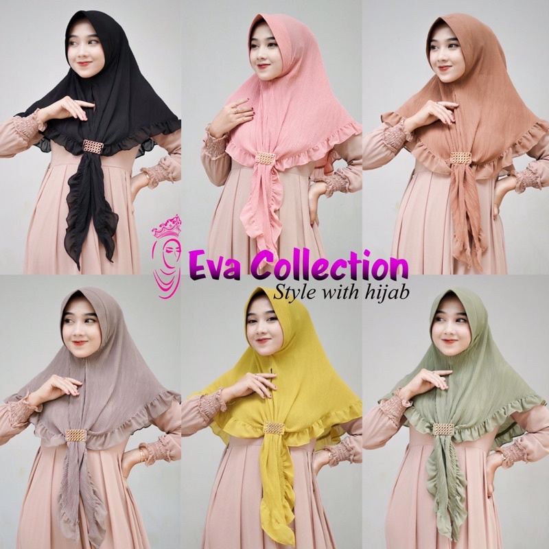 Hijab Instan RING ZARAA KRIWIL babydoll