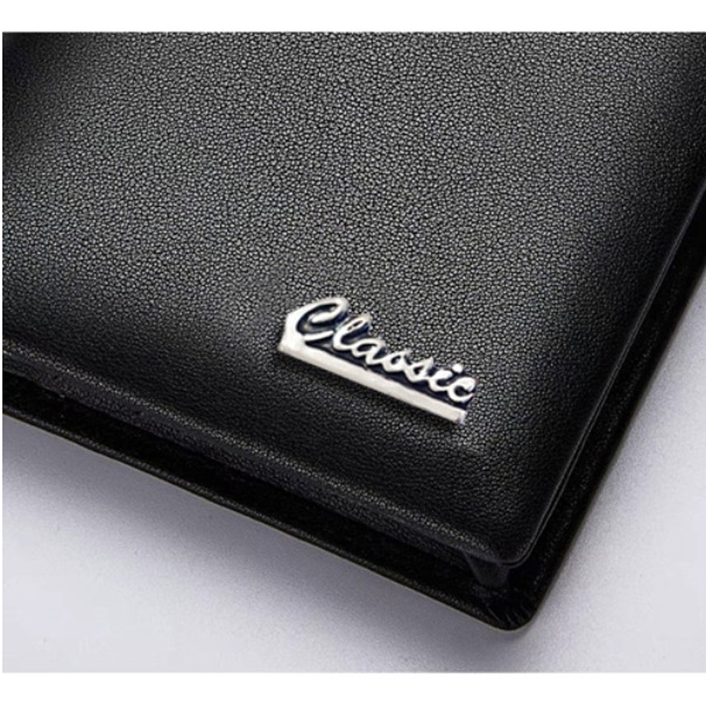 SHOPEE 6.6 SUPER SALE!! Dompet Kulit Dompet Panjang Pria dan Wanita Dompet Panjang Lipat Dua Men Wallet Casual C-341 + bonus Box