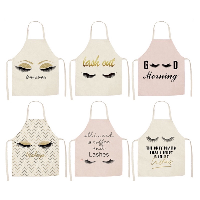 APRON EYELASH / Eyelash Apron