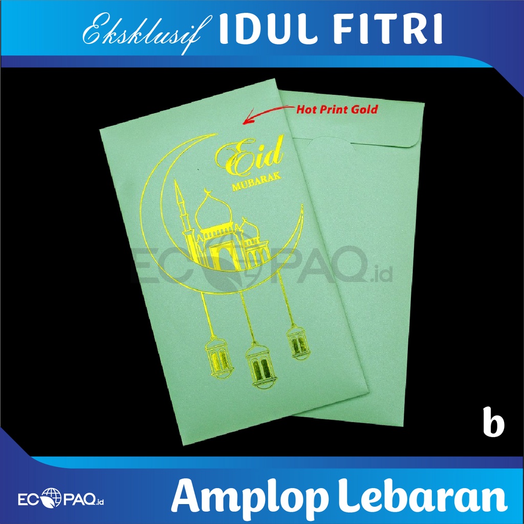 

Amplop Idul Fitri - Amplop Lebaran - Amplop THR - Angpao Idul Fitri - Ramadhan (6 pcs) AL3