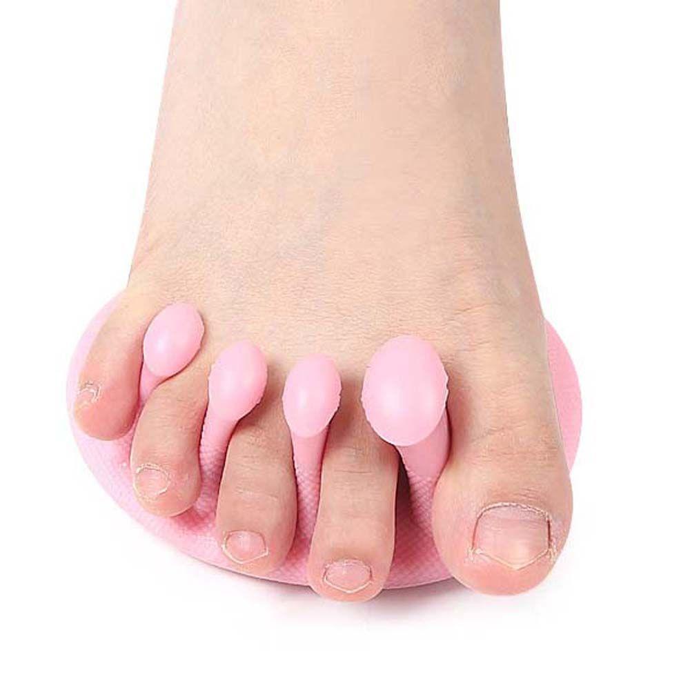 AUGUSTINA Agustina Pemisah Jari Kaki Memperbaiki Bentuk Kaki Arch Training Pedicure Care Toe Overlap Pelindung Jempol Nail Art Alat Pelurus Jari Kaki