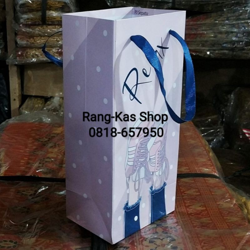 

Paper bag Botol minum Laminating Doff Shoes