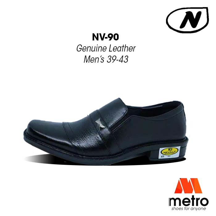 SEPATU - SEPATU PRIA - SEPATU PANTOFEL KULIT ASLI PRIA MURAH NEVILLE 90