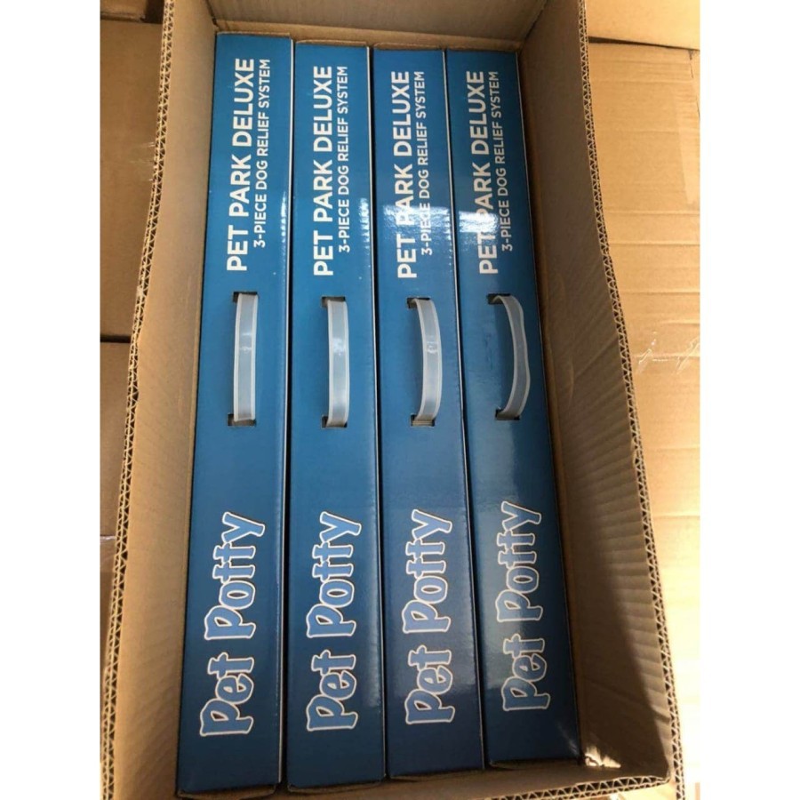 Ukuran Terbesar Pet potty pet park deluxe dog training potty pad