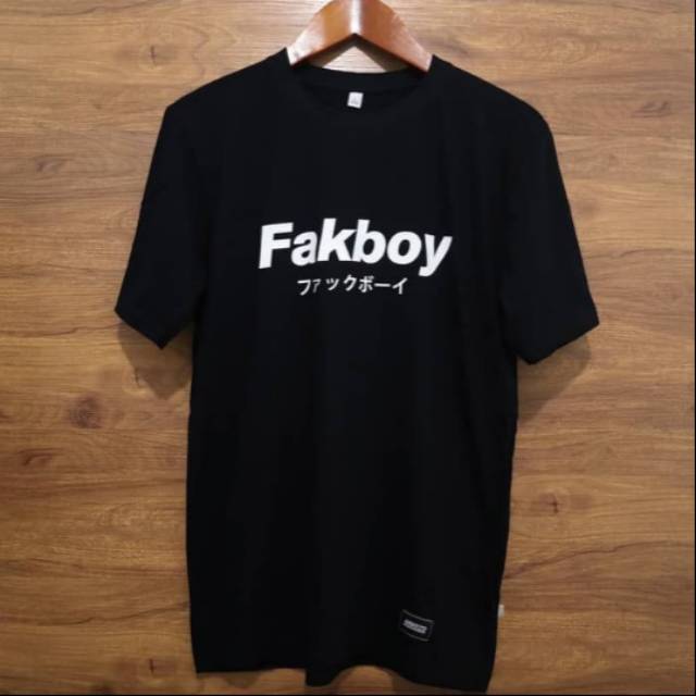 Kaos Baju t-shirt Distro Combed 30S Fakboy jepang