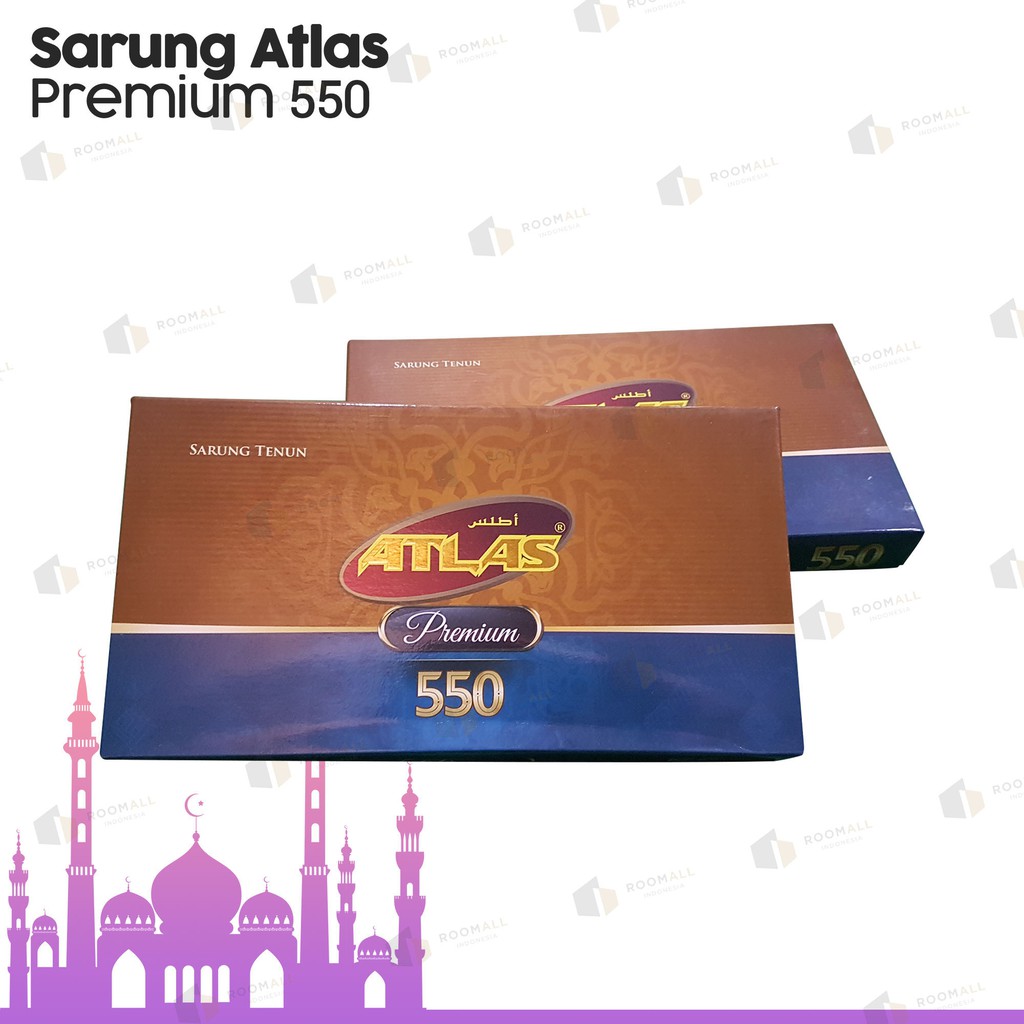 Grosir 10pcs - Sarung Atlas Premium 550
