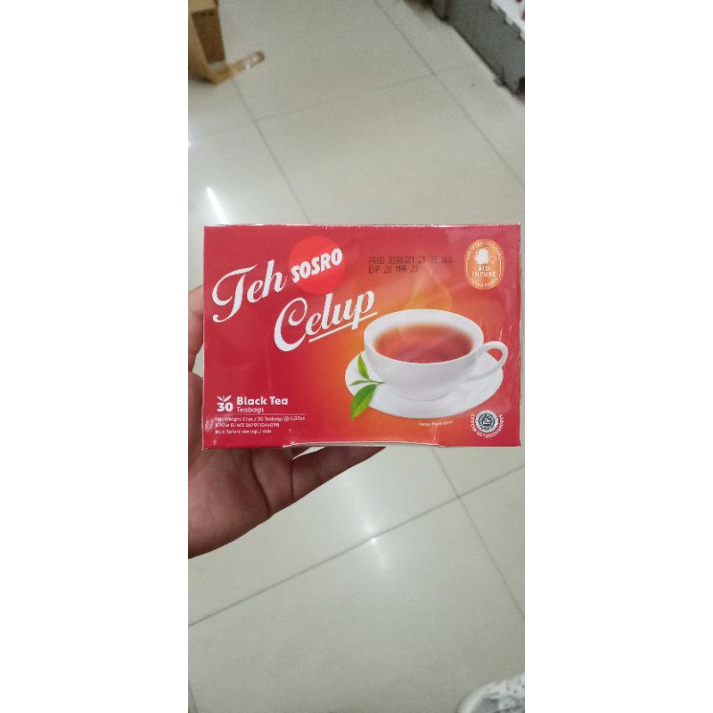 

teh celup SOSRO isi 30