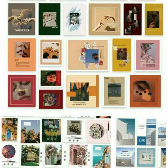 

40+ piece sticker pack aesthetic vintage