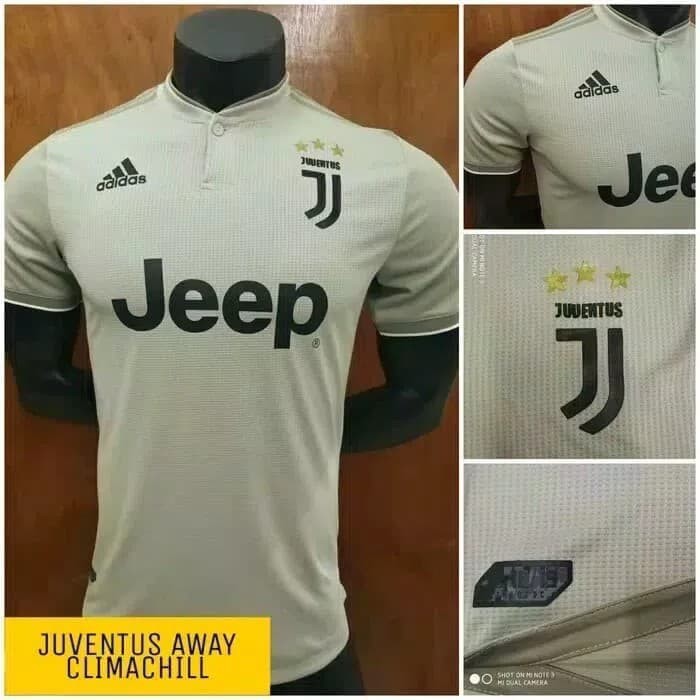 JERSEY BOLA JUVENTUS AWAY CLIMACHILL ADIZERO 2018/2019 GRADE ORI Import