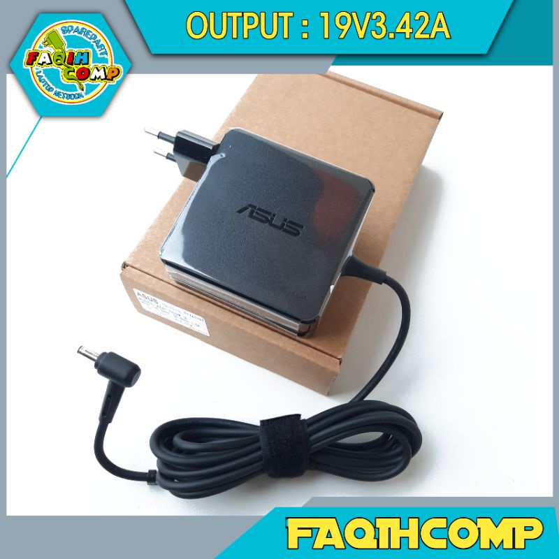 Adaptor Charger Original Laptop Asus Vivobook S14 S410U S410UN S410UF 19V 3.42A DC PORT (4.0x1.35mm)