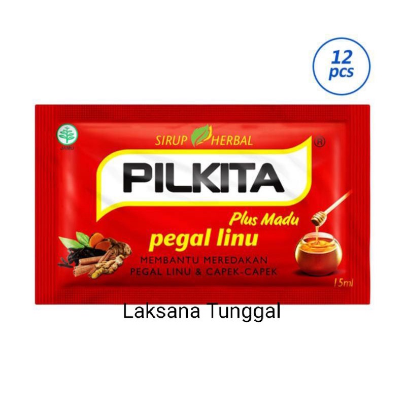 Pilkita cair isi 12 sachet