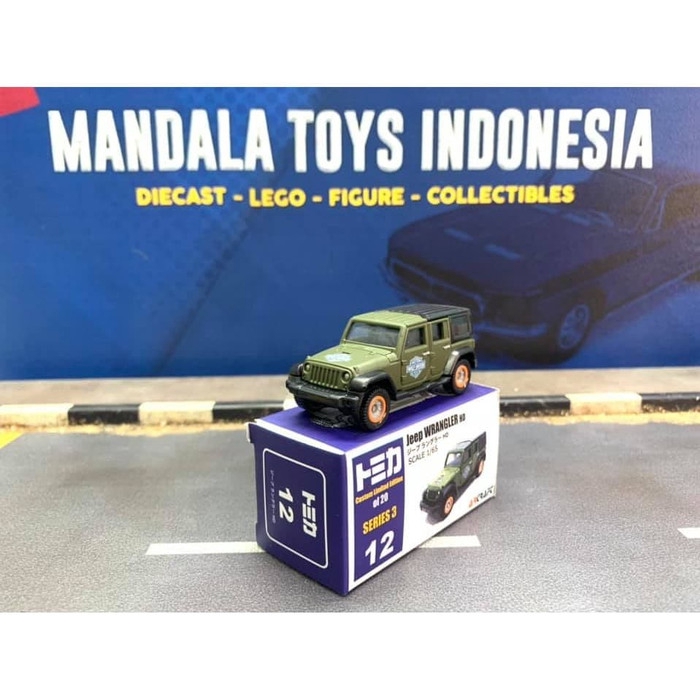 Tomica Custom Jeep Wrangler Harley Davidson by Arcraft