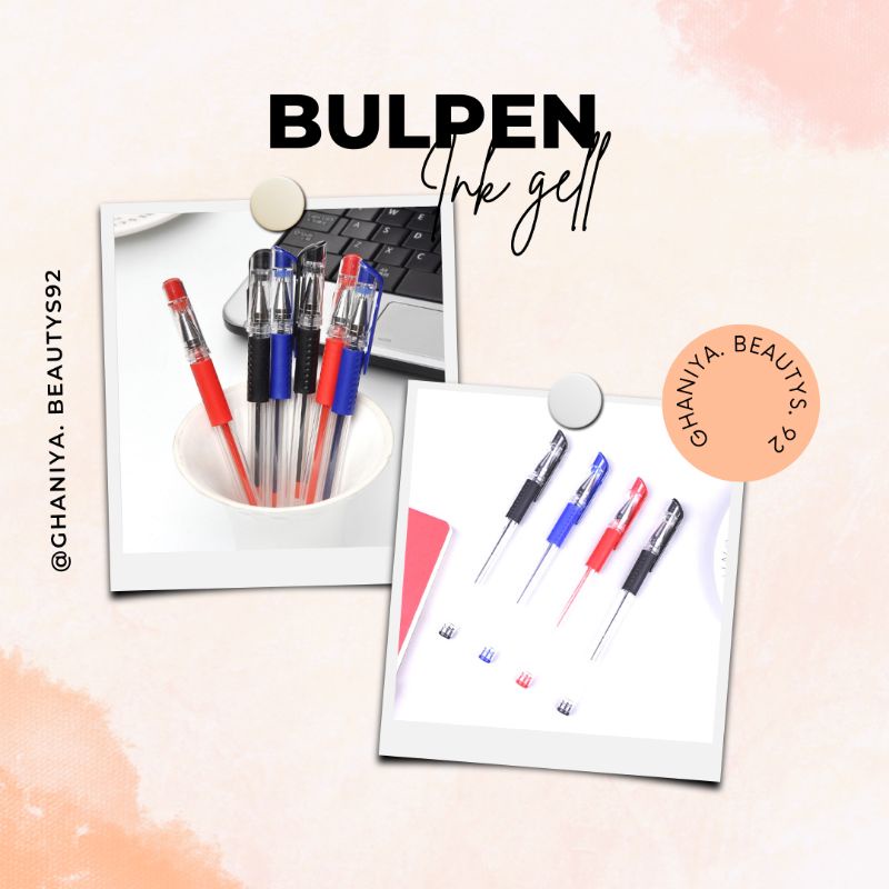 

BULPEN GELL PER PACK[12PC] / BULPEN GELL MURAH