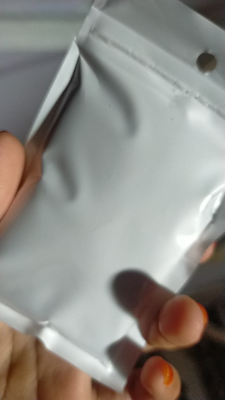 Plastik Ziplock Kombinasi Transparan Putih Uk 7,5x12 Cm Cocok Untuk Wadah Masker 25gr / Per Lembar