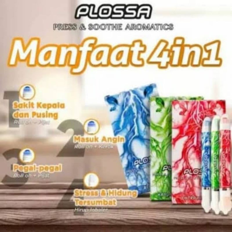 minyak angin aromatherapy plosa 10ml original || minyak angin aromatherapy plosa 5 ml || plossa