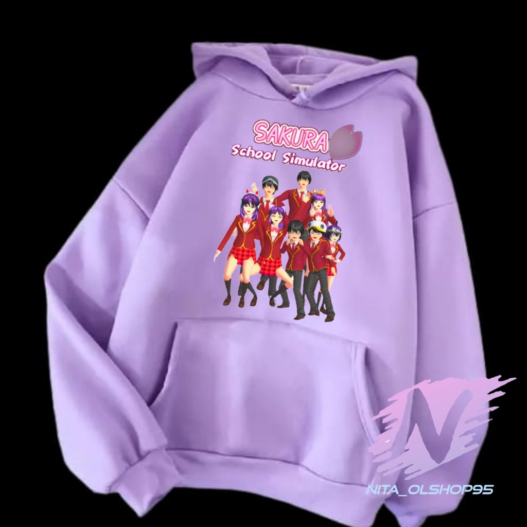 HOODIE SAKURA SCHOOL SIMULATOR SAHABAT SWEATER ANAK SAKURA SCHOOL SIMULATOR TERBARU