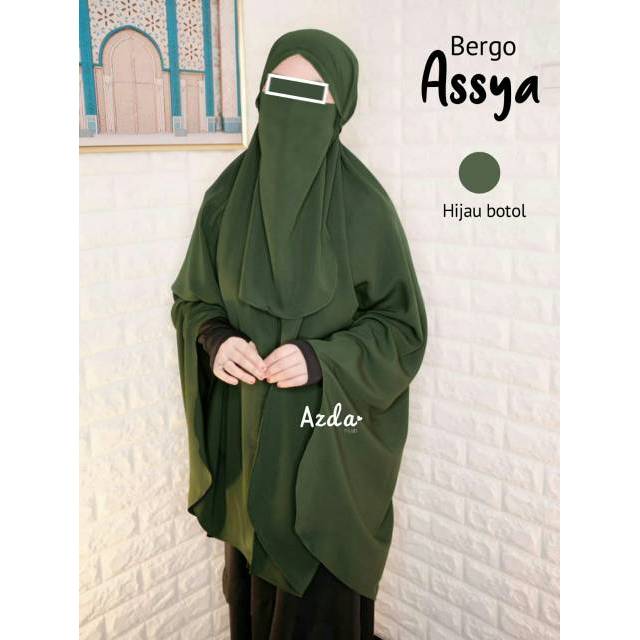 JILBAB BERGO ASSYA TALI JUMBO BY AZDA