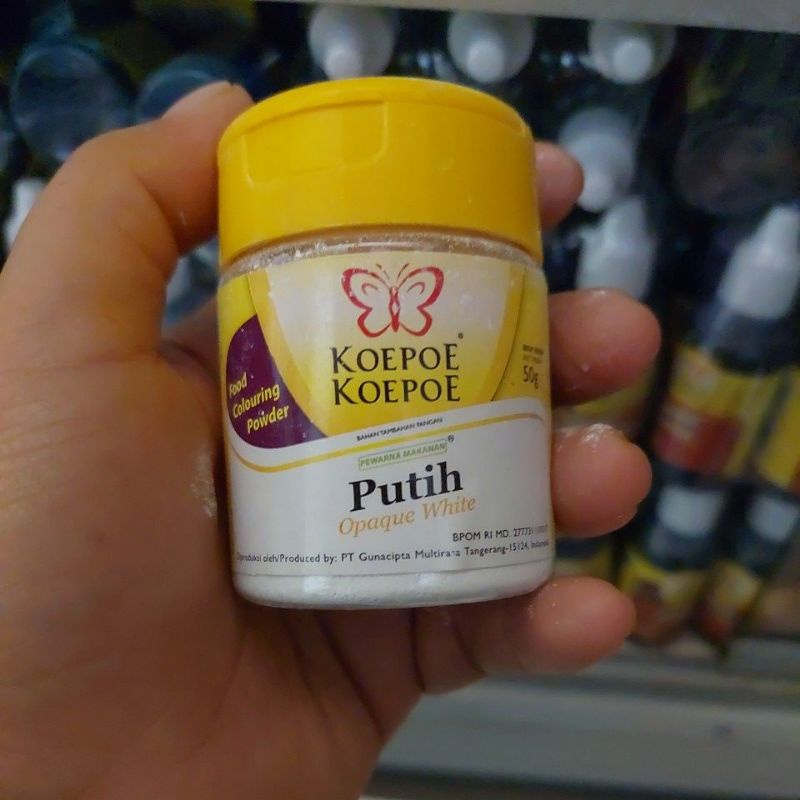 

PEWARNA PUTIH 50GRM KOEPOE KOEPOE