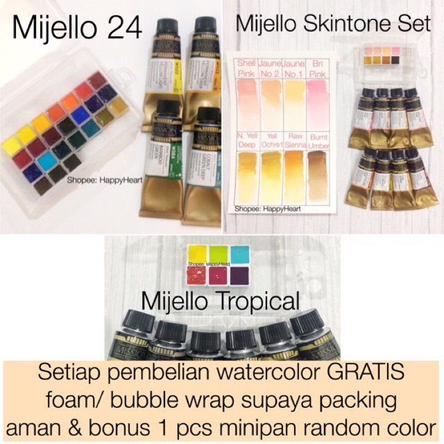 

Mijello Mission Gold Share tube Cat Air Watercolor