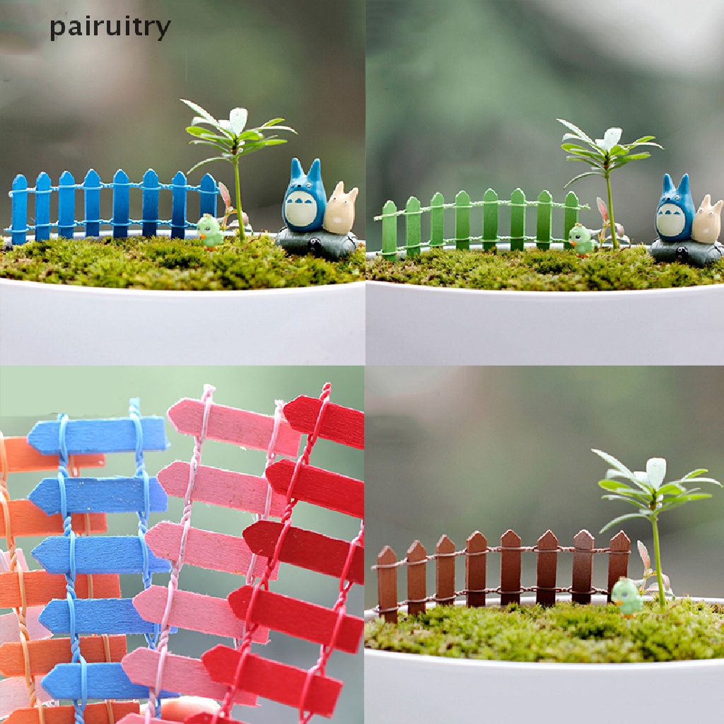 Miniatur Pagar Kayu Untuk Dekorasi Taman Rumah